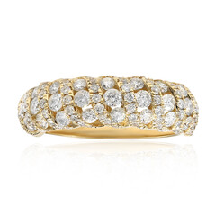 Anello in oro con Diamante I1 (H) (CIRARI)