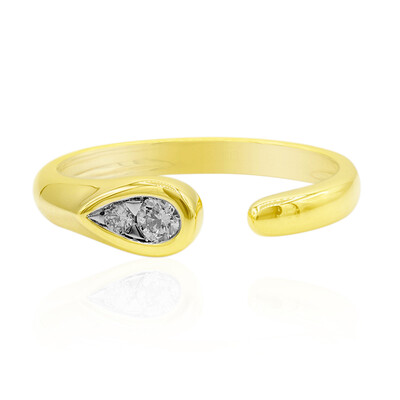 Anello in oro con Diamante SI1 (G) (Annette)
