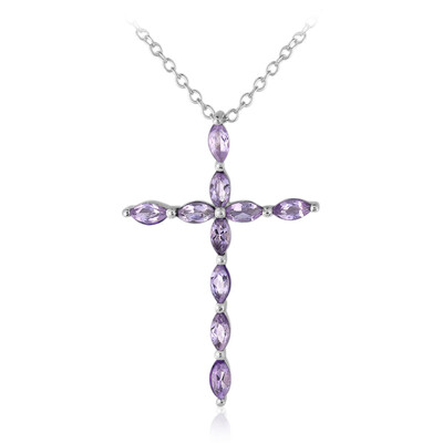 Collana in argento con Ametista Boliviana