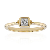 Anello in oro con Diamante IF (D)
