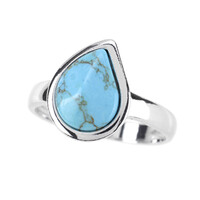 Anello in argento con Turchese