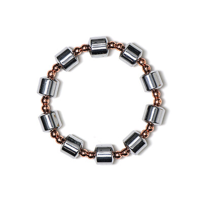Bracciale con Ematite Argentata