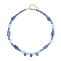 Collana in argento con Cianite