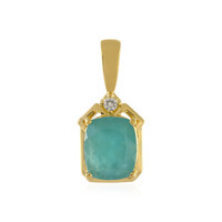 Ciondolo in argento con Grandidierite