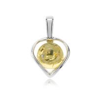 Ciondolo in argento con Ambra Baltica