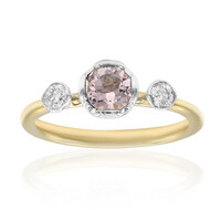 Anello in oro con Morganite AAA (CIRARI)