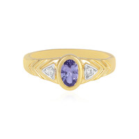 Anello in argento con Tanzanite