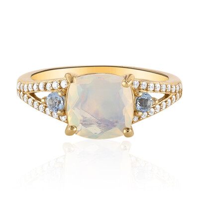 Anello in argento con Opale di Welo