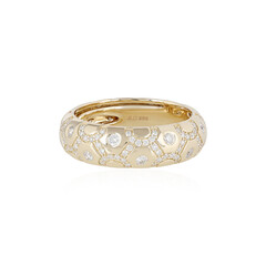 Anello in oro con Diamante SI2 (H) (de Melo)