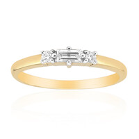 Anello in oro con Diamante IF (D)