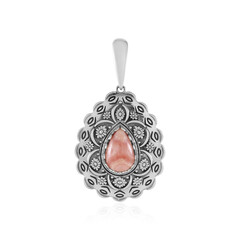 Ciondolo in argento con Rodocrosite (Desert Chic)
