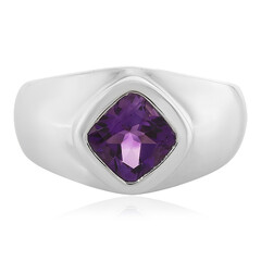 Anello in argento con Ametista Siberiana