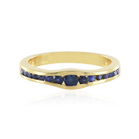Anello in argento con Zaffiro Blu