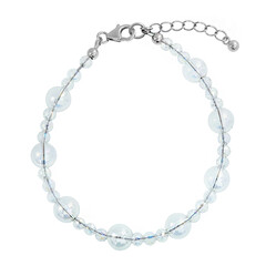 Bracciale in argento con Quarzo Aura Angel
