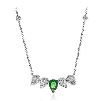 Collana in oro con Tsavorite AAA (CIRARI)