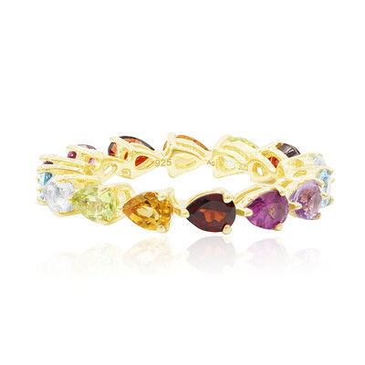 Anello in argento con Rodolite