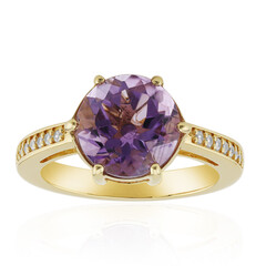 Anello in argento con Ametista