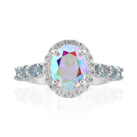 Anello in argento con Quarzo Moonlight