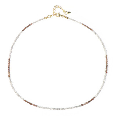 Collana in argento con Diamante Color Argento