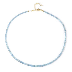 Collana in argento con Acquamarina Brasiliana