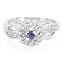 Anello in argento con Iolite Ceylon