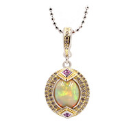 Collana in argento con Opale di Welo (Dallas Prince Designs)