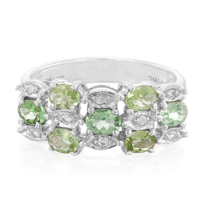 Anello in argento con Tormalina Paraíba