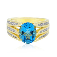 Anello in oro con Topazio Marambaia (de Melo)