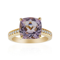 Anello in argento con Ametista Boliviana