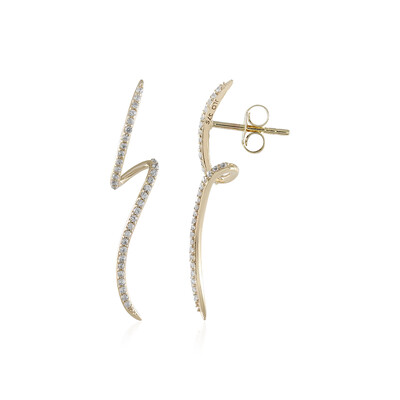 Orecchini in oro con Zircone (de Melo)