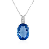 Collana in argento con Fluorite Cangiante