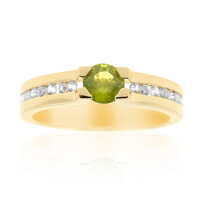 Anello in argento con Idocrasio