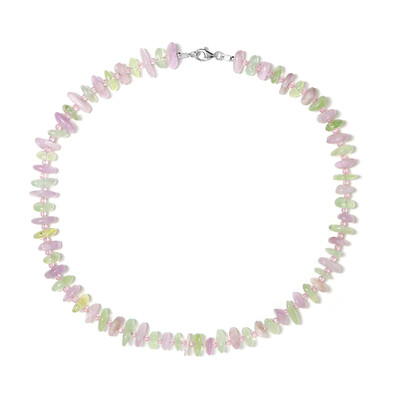 Collana in argento con Kunzite