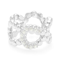 Anello in argento con Zircone