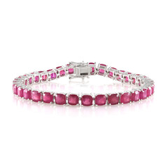 Bracciale in argento con Rubino del Madagascar