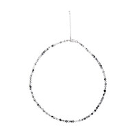 Collana in argento con Quarzo Tormalinato