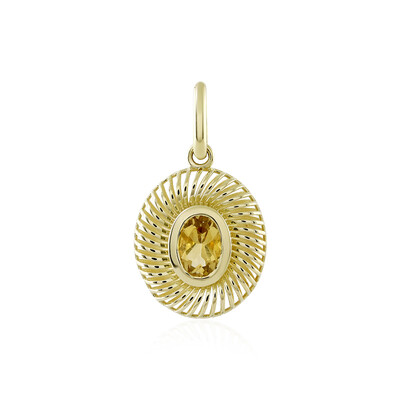 Ciondolo in oro con Citrino (Ornaments by de Melo)