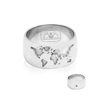 Anello in argento con Tanzanite