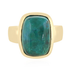 Anello in argento con Crisocolla