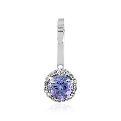 Ciondolo in argento con Tanzanite (non riscaldata)