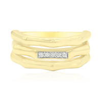 Anello in argento con Diamante I1 (G)
