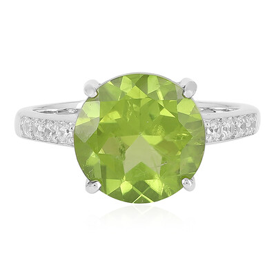 Anello in argento con Peridoto
