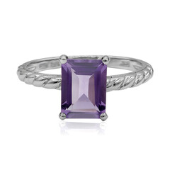 Anello in argento con Ametista