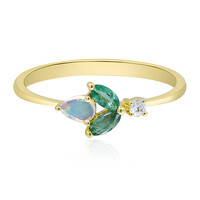 Anello in oro con Opale di Welo AAA (CIRARI)