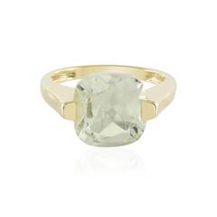 Anello in argento con Ametista Verde