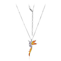 Collana in argento con Ametista Rose de France