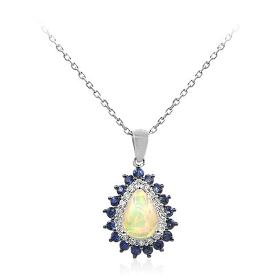 Collana in oro con Opale di Welo AAA (CIRARI)
