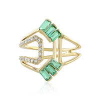 Anello in oro con Smeraldo Colombiano (de Melo)