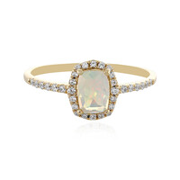 Anello in oro con Opale di Welo