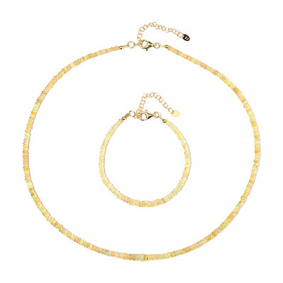 Parure in argento con Opale di Welo